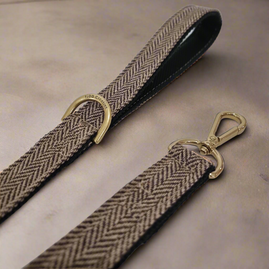 Tweed dog Leash 