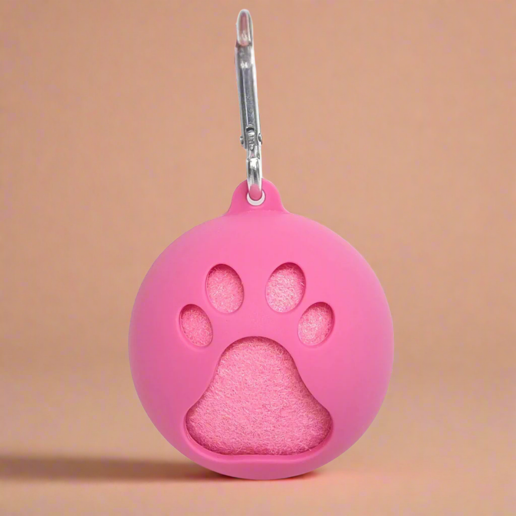 Pink dog toy