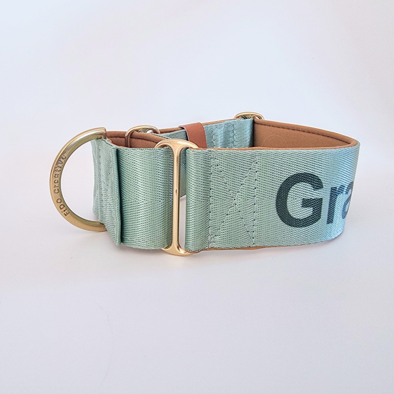 green name dog collar