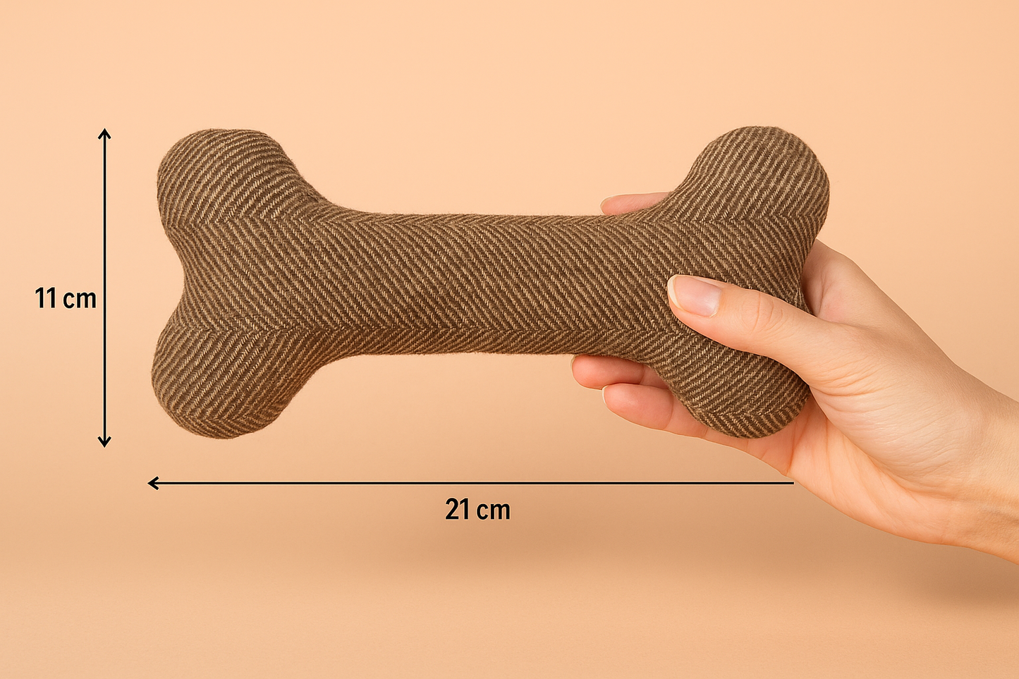 Plush dog toy